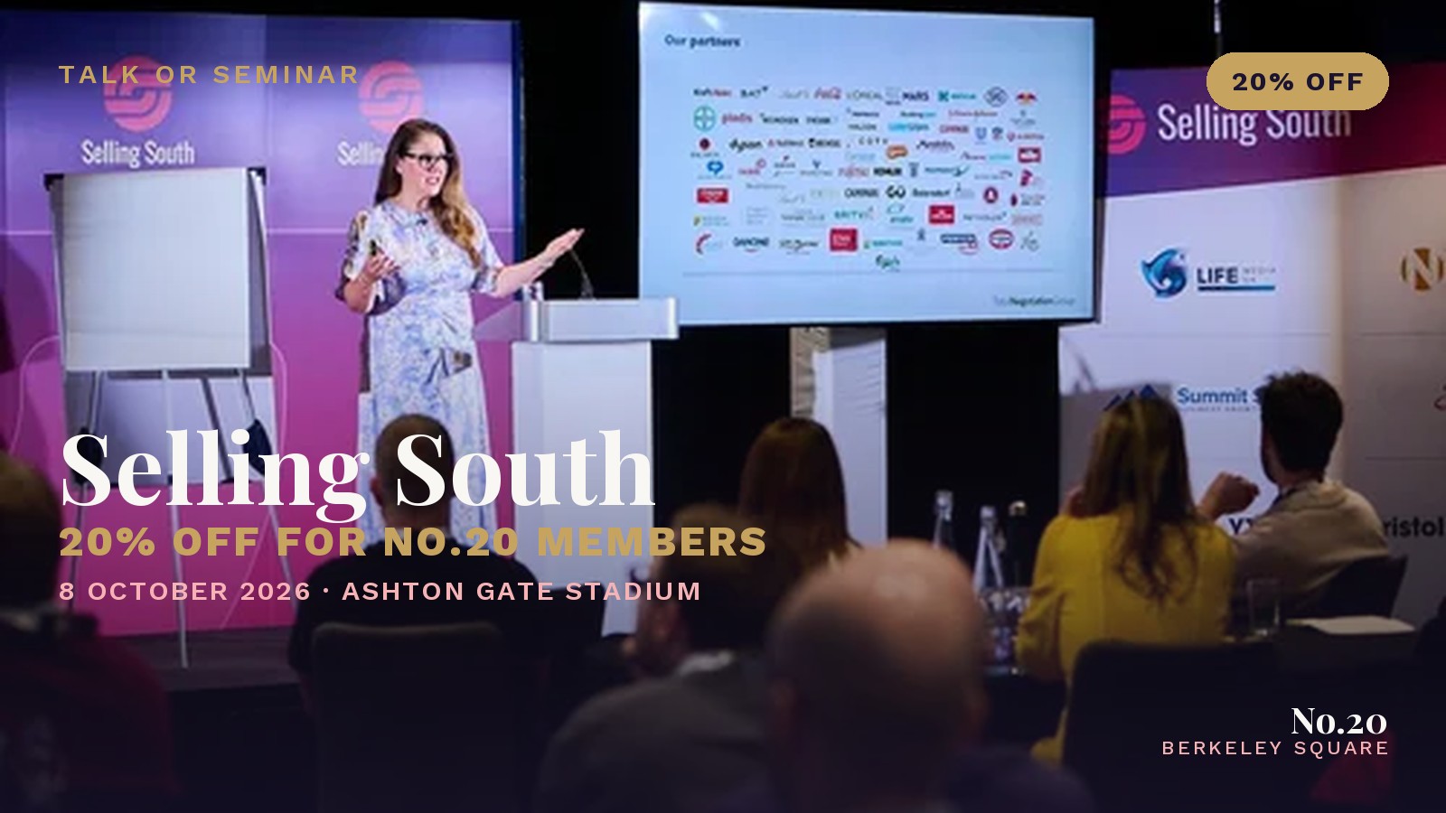 Selling South — 20% Off for No.20 Members
