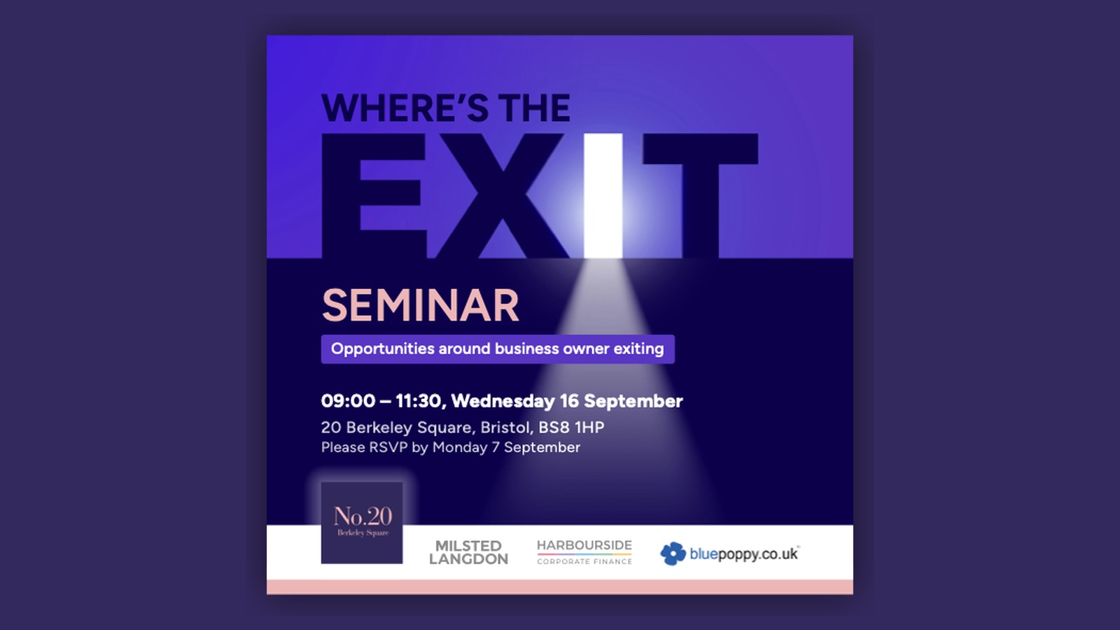 Where's the Exit? Seminar